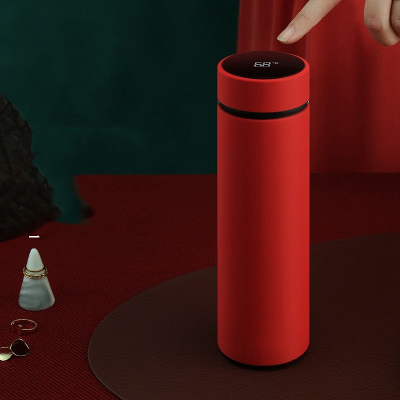 Thermoskanne mit Temperaturanzeige